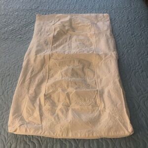 Simply Shabby Chic White Embroidered Pillow Sham King